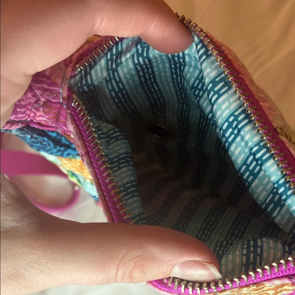 Vera Bradley Floral Pink Shoulder Bag - Picture 10 of 16